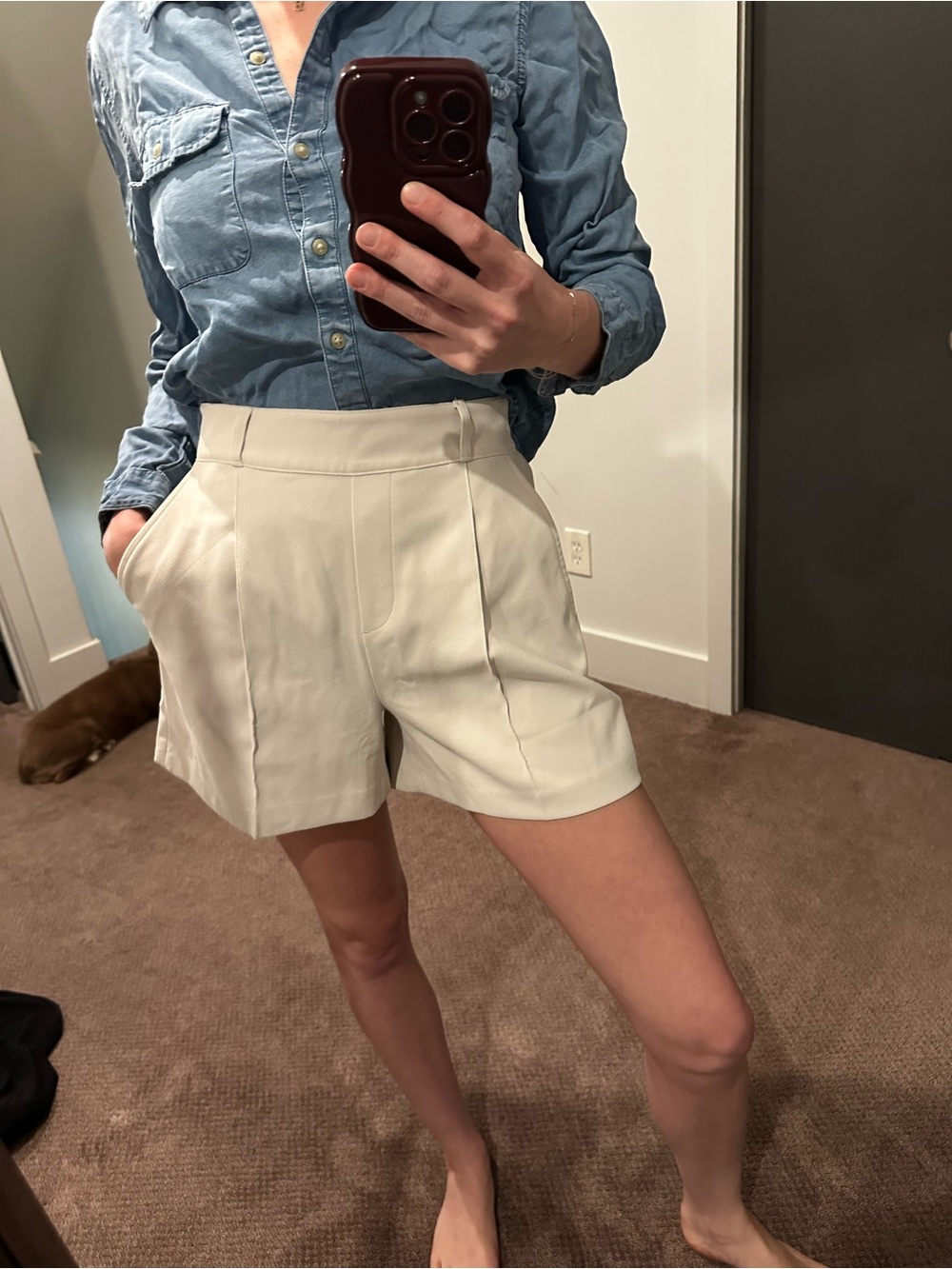 SPANX High-Waist Tailored Shorts